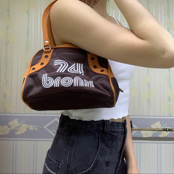 vintage y2k brown handbag - Picture 3 of 4